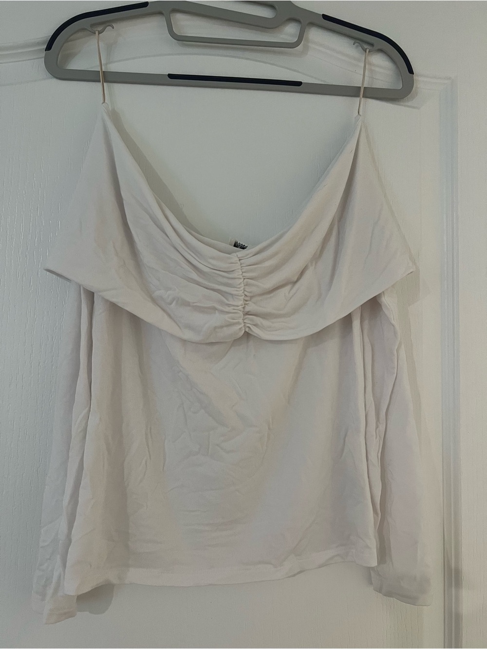 Wilfred Cream Off-Shoulder Camisole
